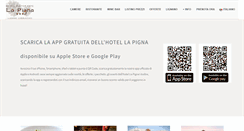 Desktop Screenshot of hotelapigna.it